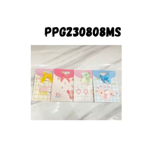 Paper Bag Aesthetic Ukuran Kecil Goodie Bag Kertas Tas Jinjing Kertas Lucu /PPG230808MS