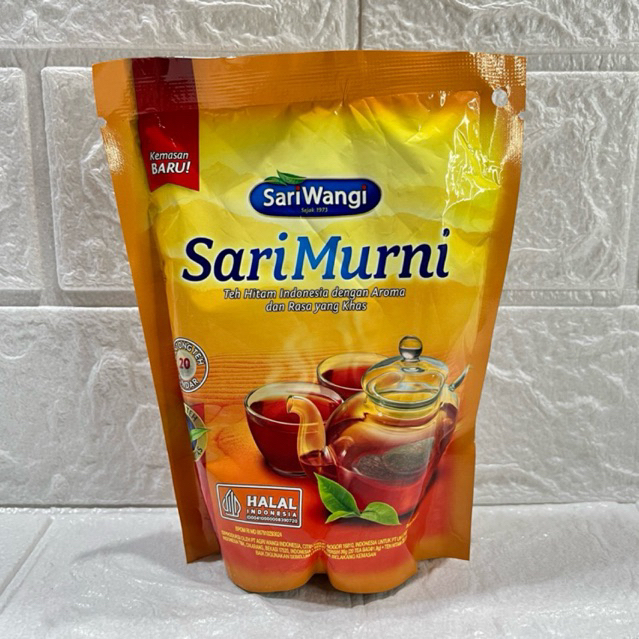 Teh sari murni bundar isi 20 kantong teh bundar