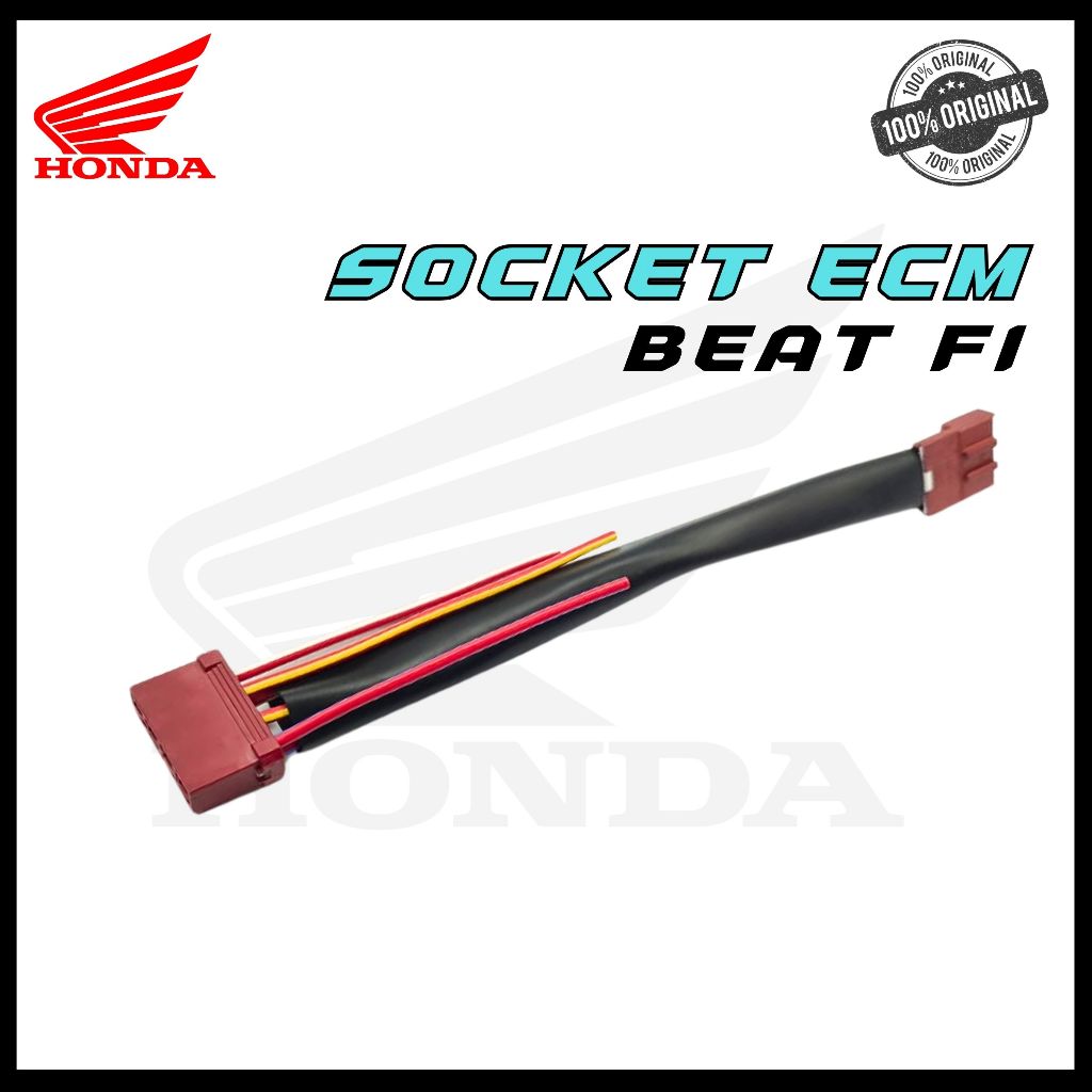 SOKET ECU ECM BEAT FI BEAT ESP 2015 - 2019 SCOOPY FI VARIO FI 110 SOCKET KABEL ECU ECM