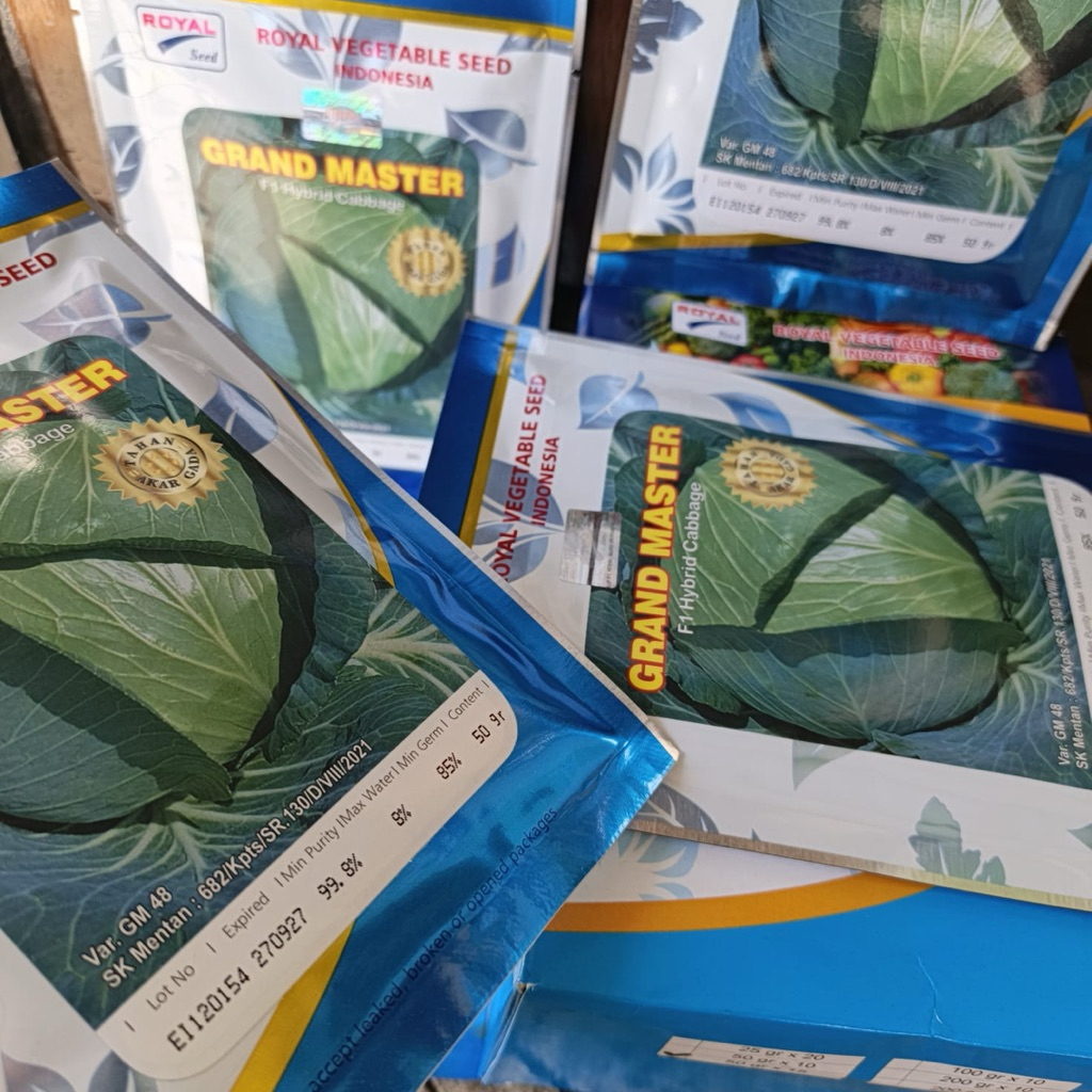 ROYAL vegetable seed Benih kubis F1 hybrid cabbage