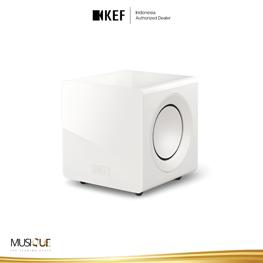 KEF KC92 Twin 9-Inch Driver Force-Cancelling Subwoofer - White