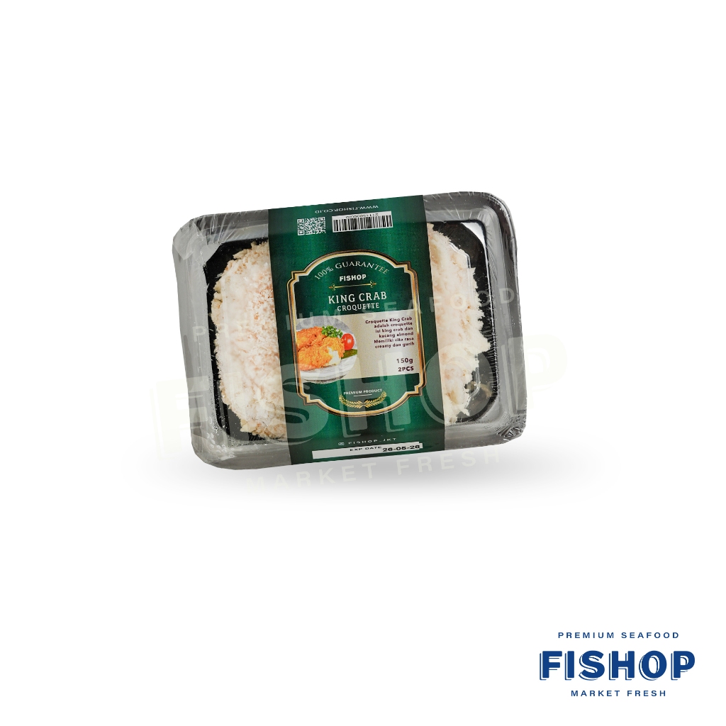FISHOP - Croquette King Crab (150 gr)
