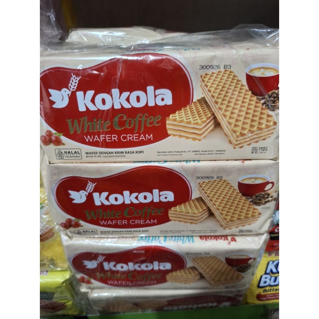 kokola white coffee wafer cream 110 g