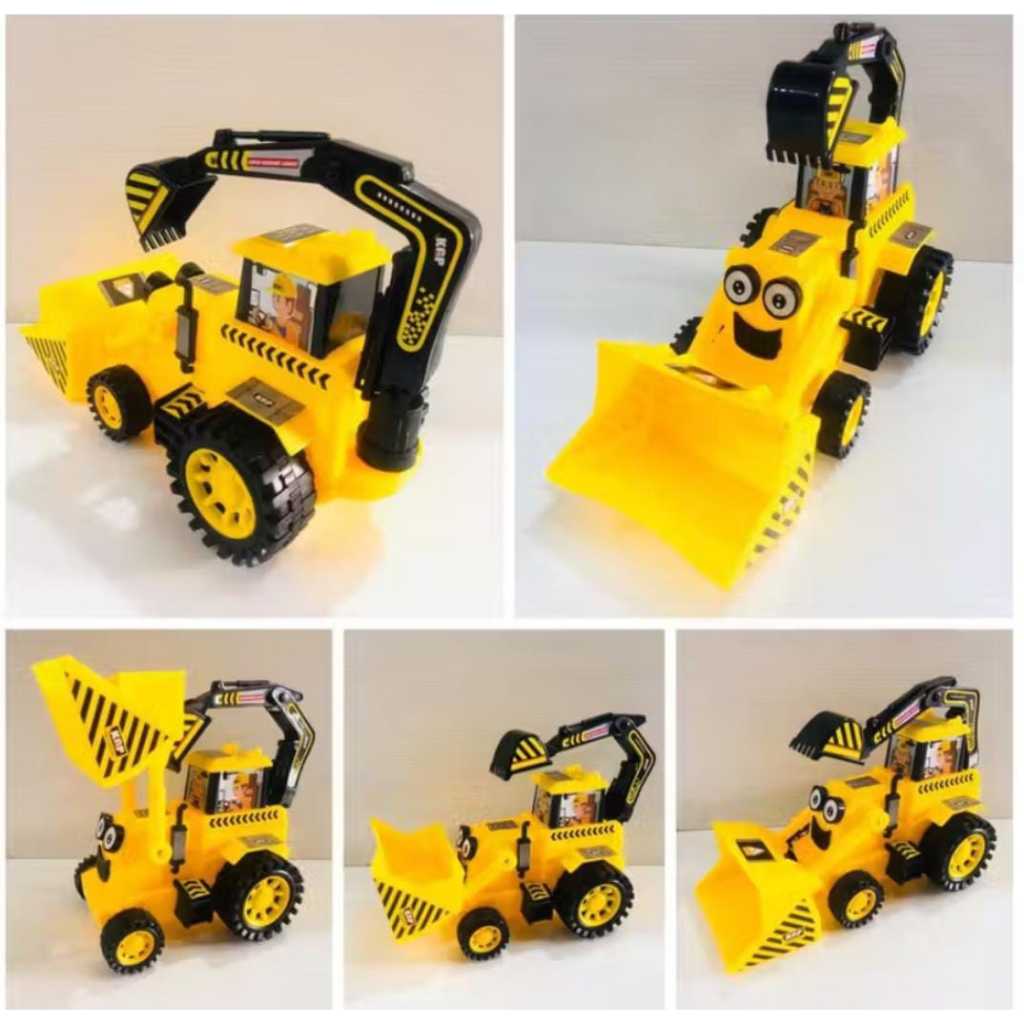 Mainan Mobil Truk Kontruksi Excavator Mainan Alat Berat Bego Beko