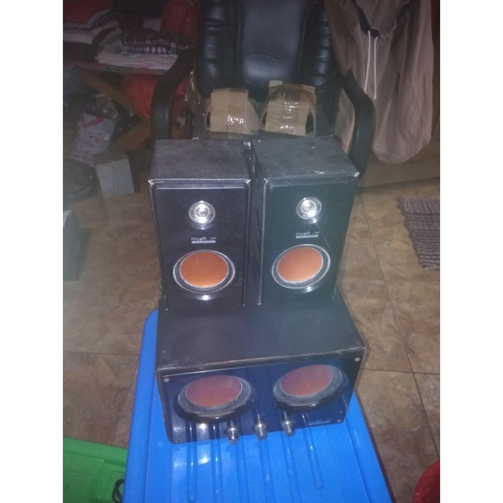 Speaker aktif laptop power up untuk speaker di laptop di PC komputer di hp di tv