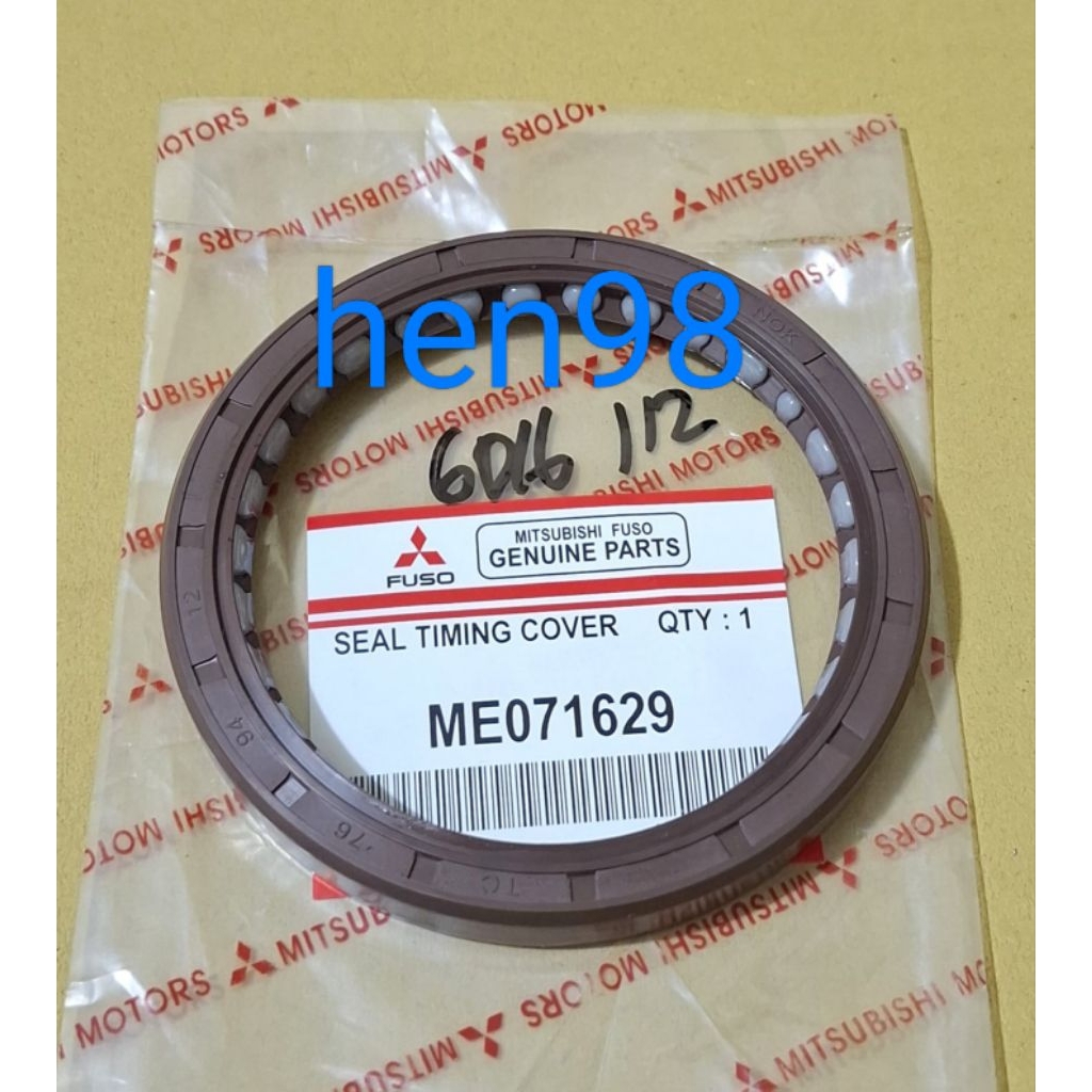 OIL SEAL KRUK AS DEPAN SEAL TIMING FUSO FIGHTER 6D16