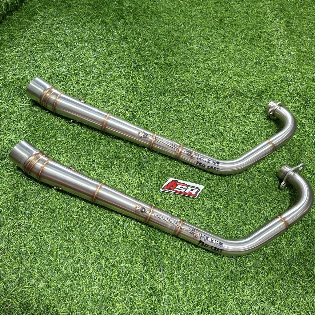 Leheran knalpot Jupiter MX King Tipe Prostreet ASR ORIGINAL