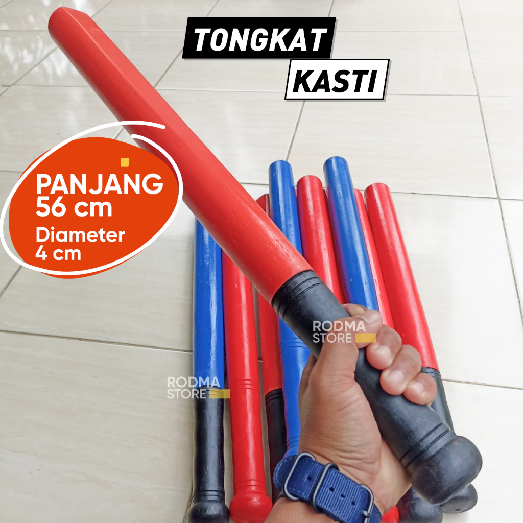 Tongkat Kasti Kayu tongkat Softball sofbol baseball Material Kayu Panjang 56cm Diameter 4,5 cm