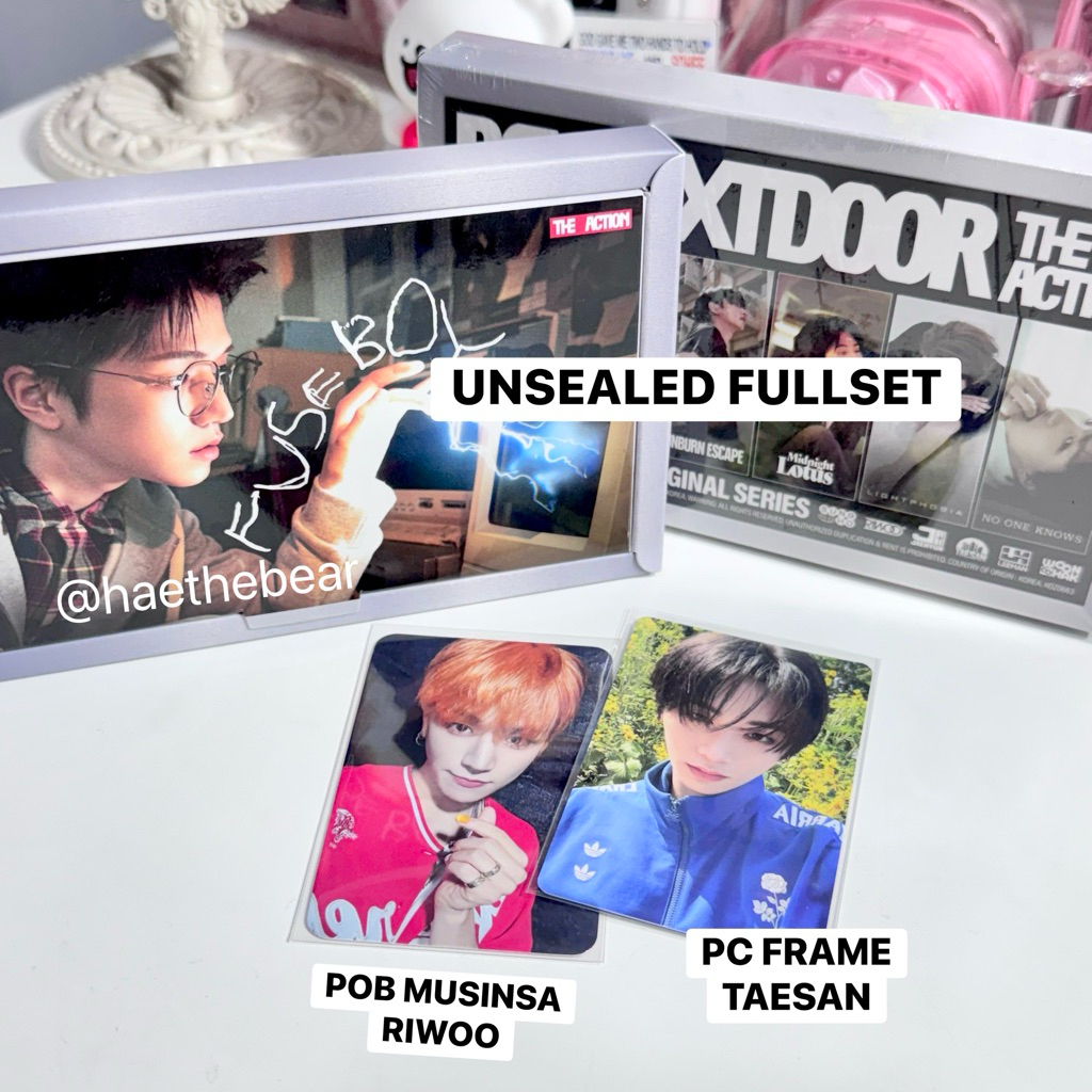 BOYNEXTDOOR ALBUM THE ACTION FRAME VERSION RIWOO TAESAN