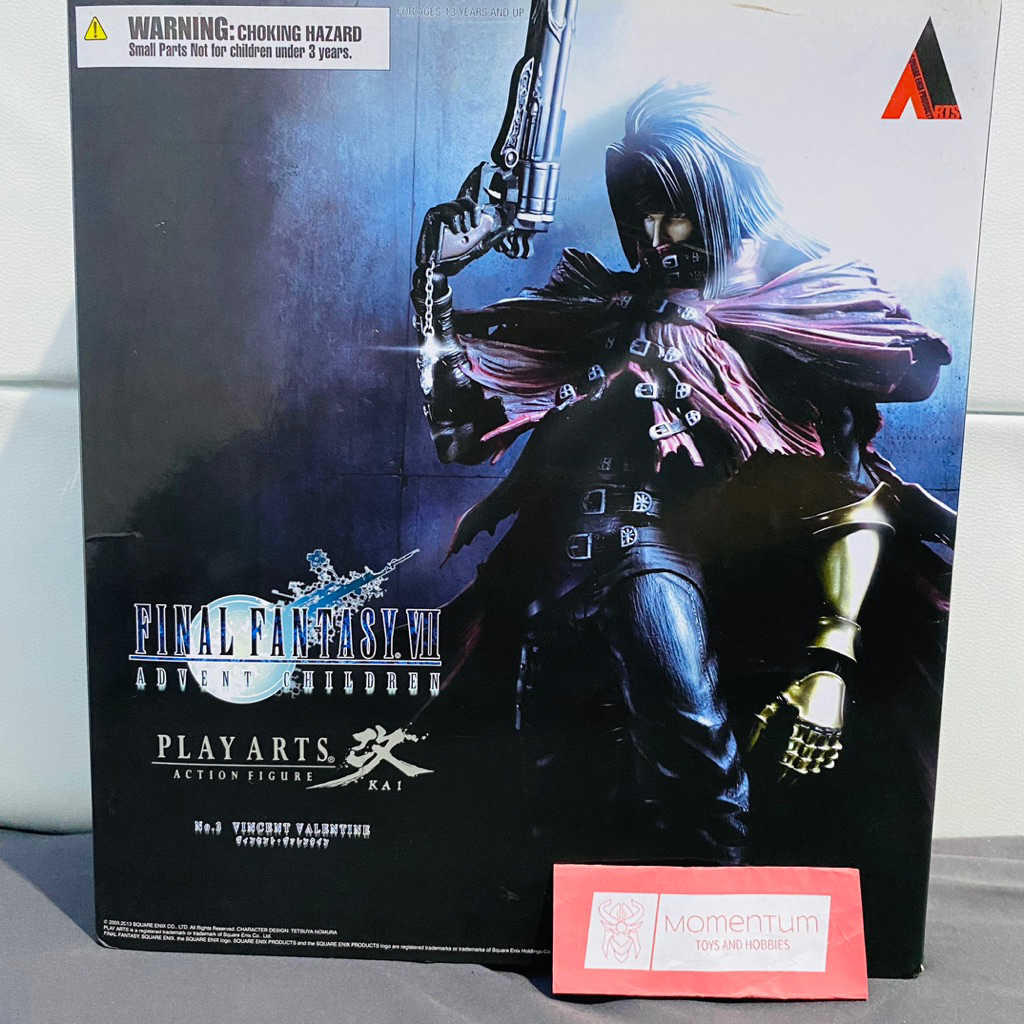 Play Arts Kai Vincent Valentine versi Advent Children
