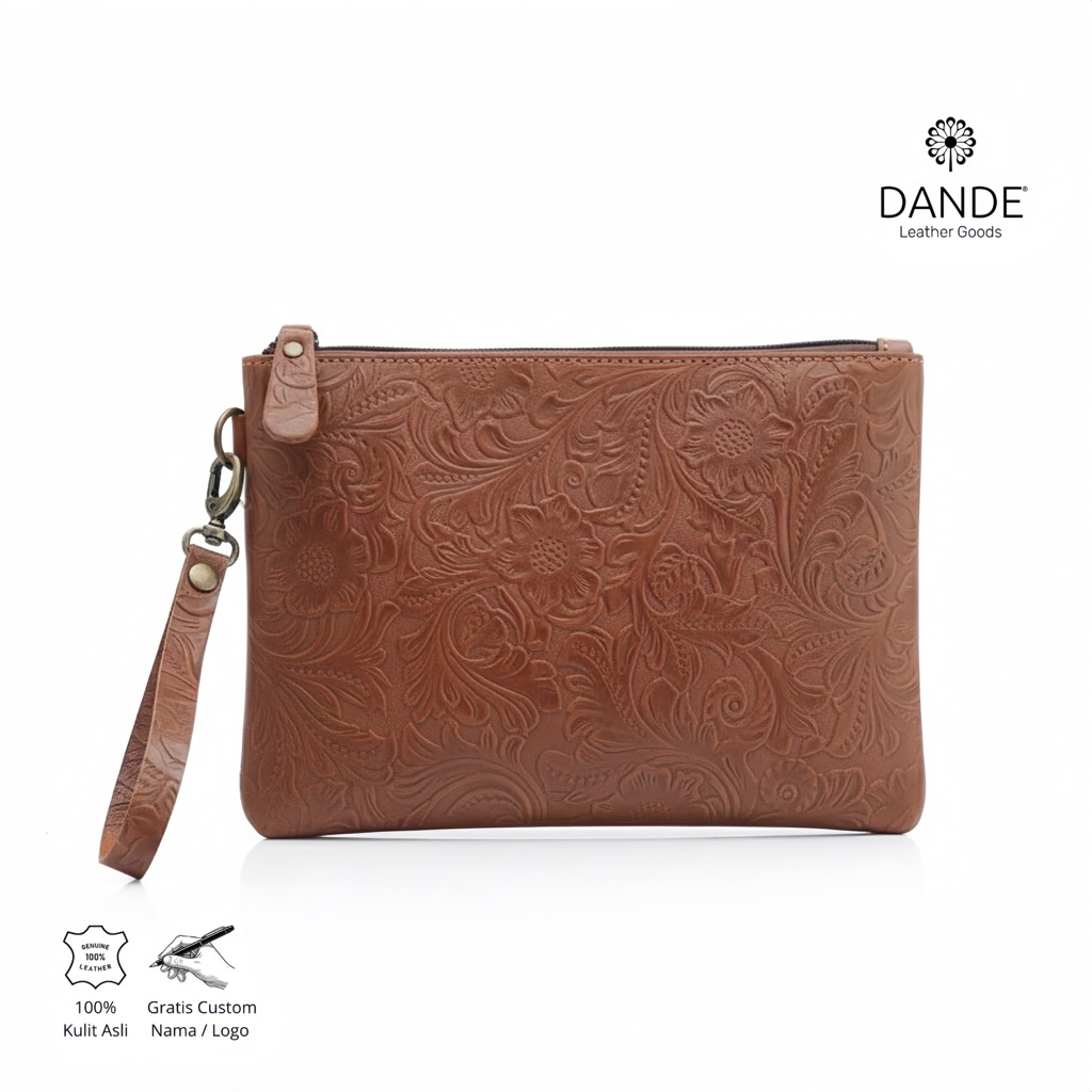 Dande Lovren Batik - HAND BAG - CLUTCH WANITA - POUCH WANITA - DOMPET HP - SLEEVE HP - TAS TANGAN KU