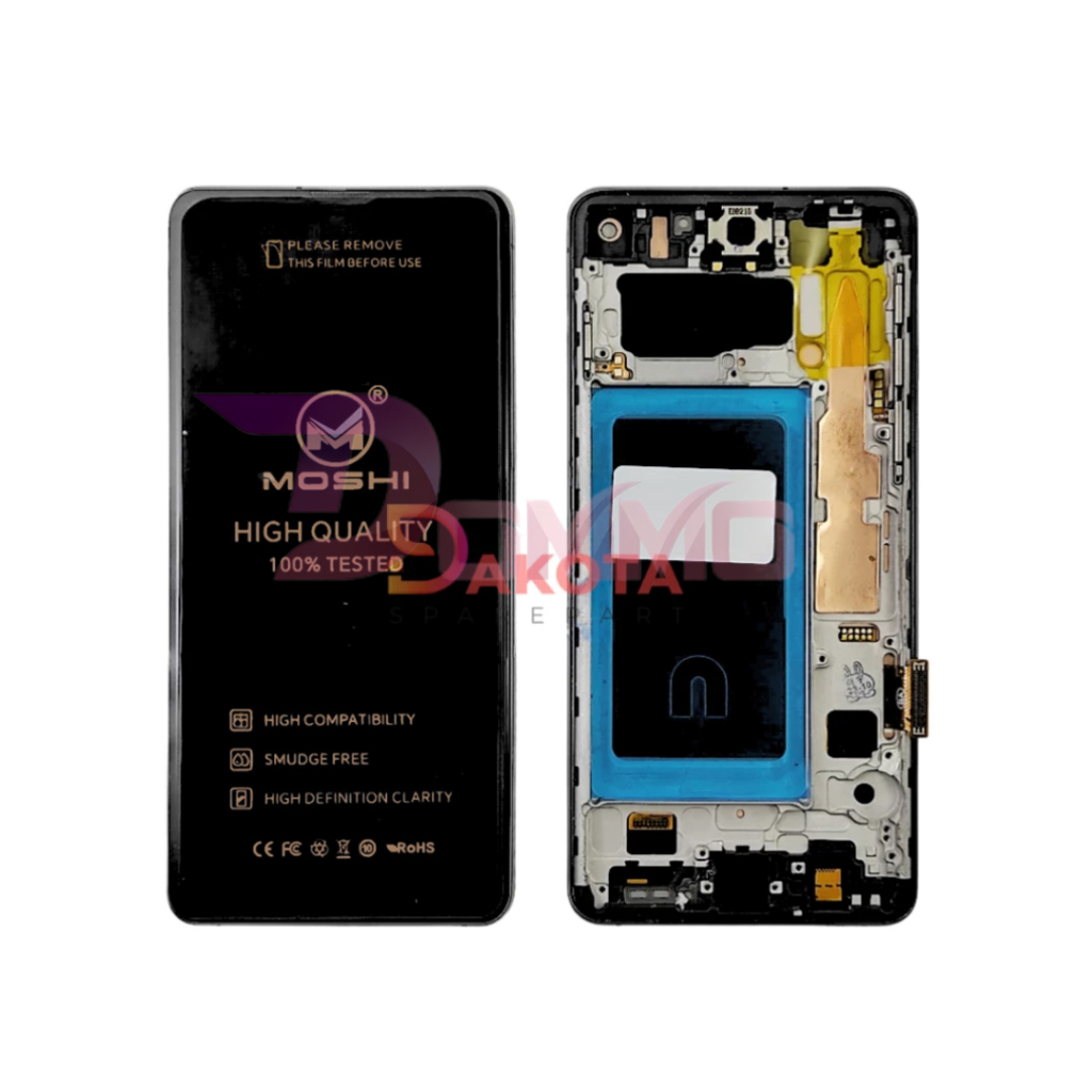 LCD FULLSET TOUCHSCREEN + FRAME SAMSUNG S10 / G973 / G973F