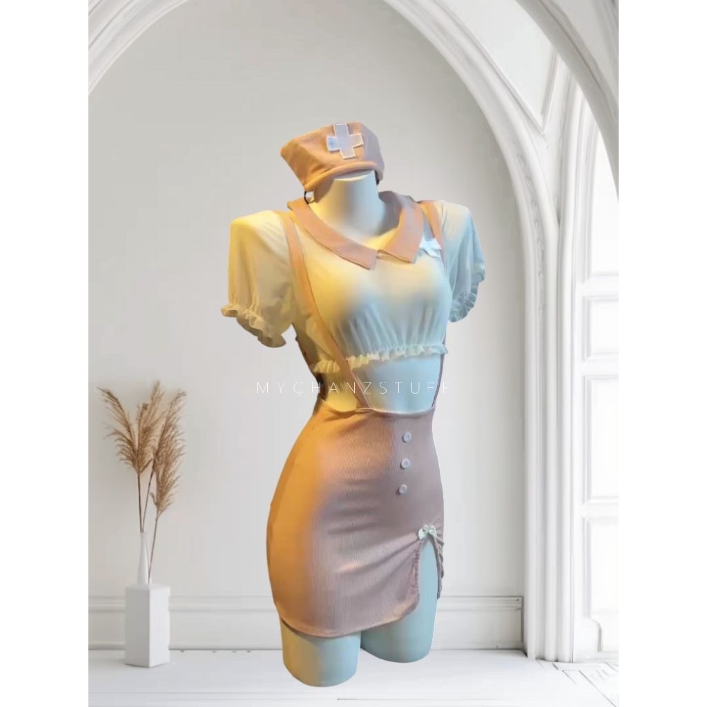 mychanz - cosplay lingerie nurse perawat