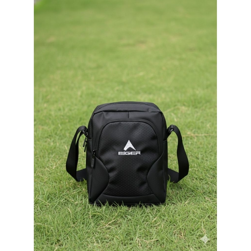 EIGER Tas Selempang Riding Motor – Sling Bag Pria Anti Maling