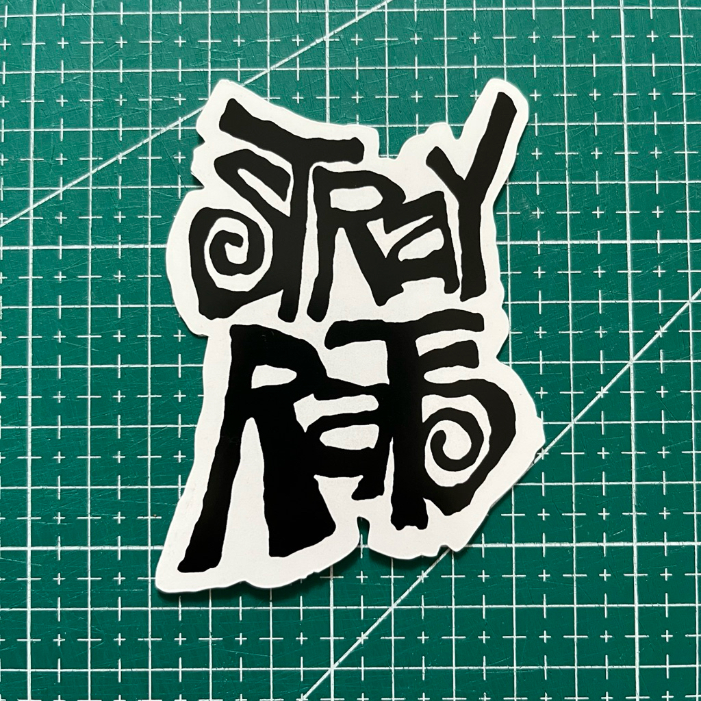 STICKER STRAY RATS CUTTING