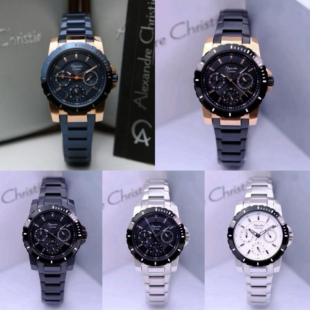 Jam Tangan Wanita Alexandre Christie 6141 AC6141 AC 6141BF (ORIGINAL)