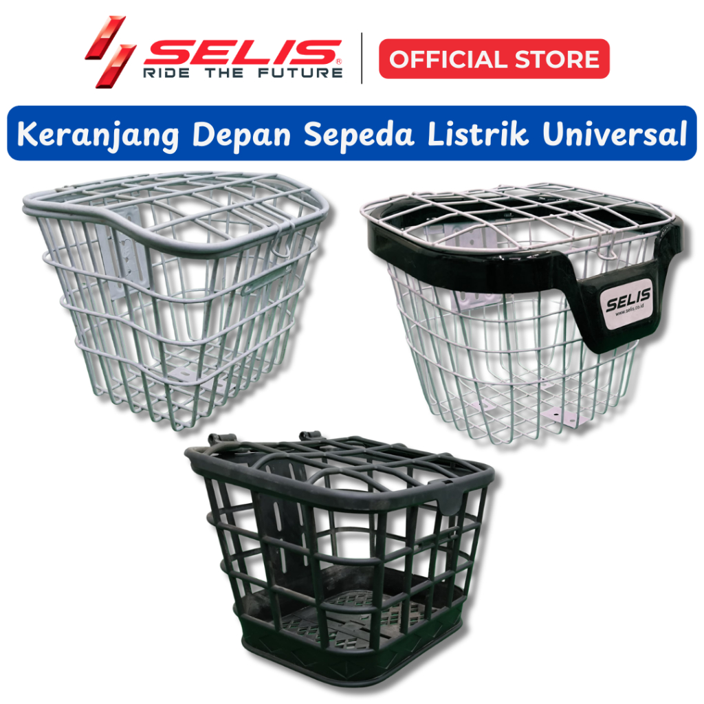 SELIS - Keranjang Depan Sepeda Motor listrik Universal ( Basket )