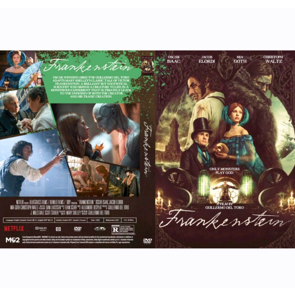KASET DVD FRANKENSTEIN (2025) - KASET DVD HORROR TERBARU