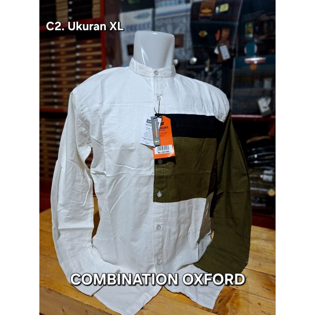 KEMEJA NEW BALOFA, BAHAN KATUN PREMIUM / KEMKO TERBARU