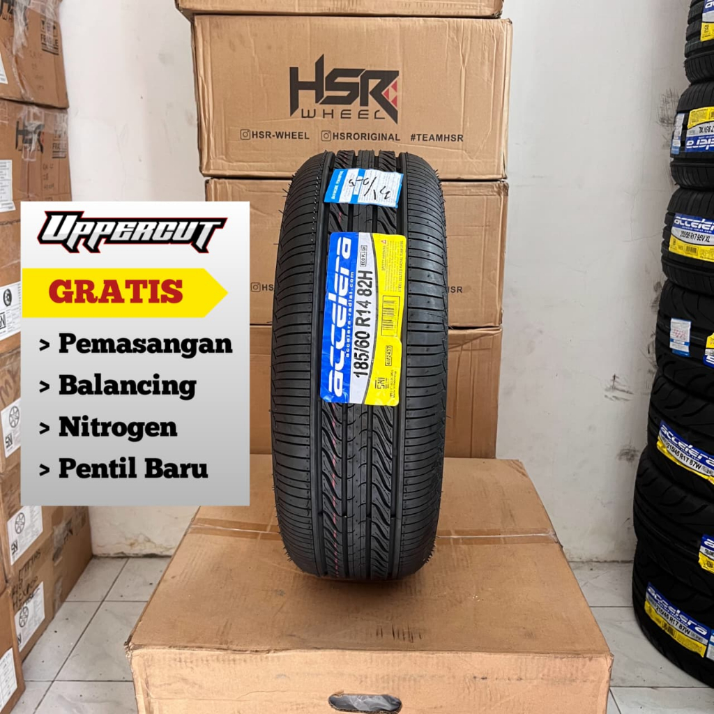 Ban Mobil Accelera 185 60 Ring 14 Ban Tubles Murah 185/60 R14