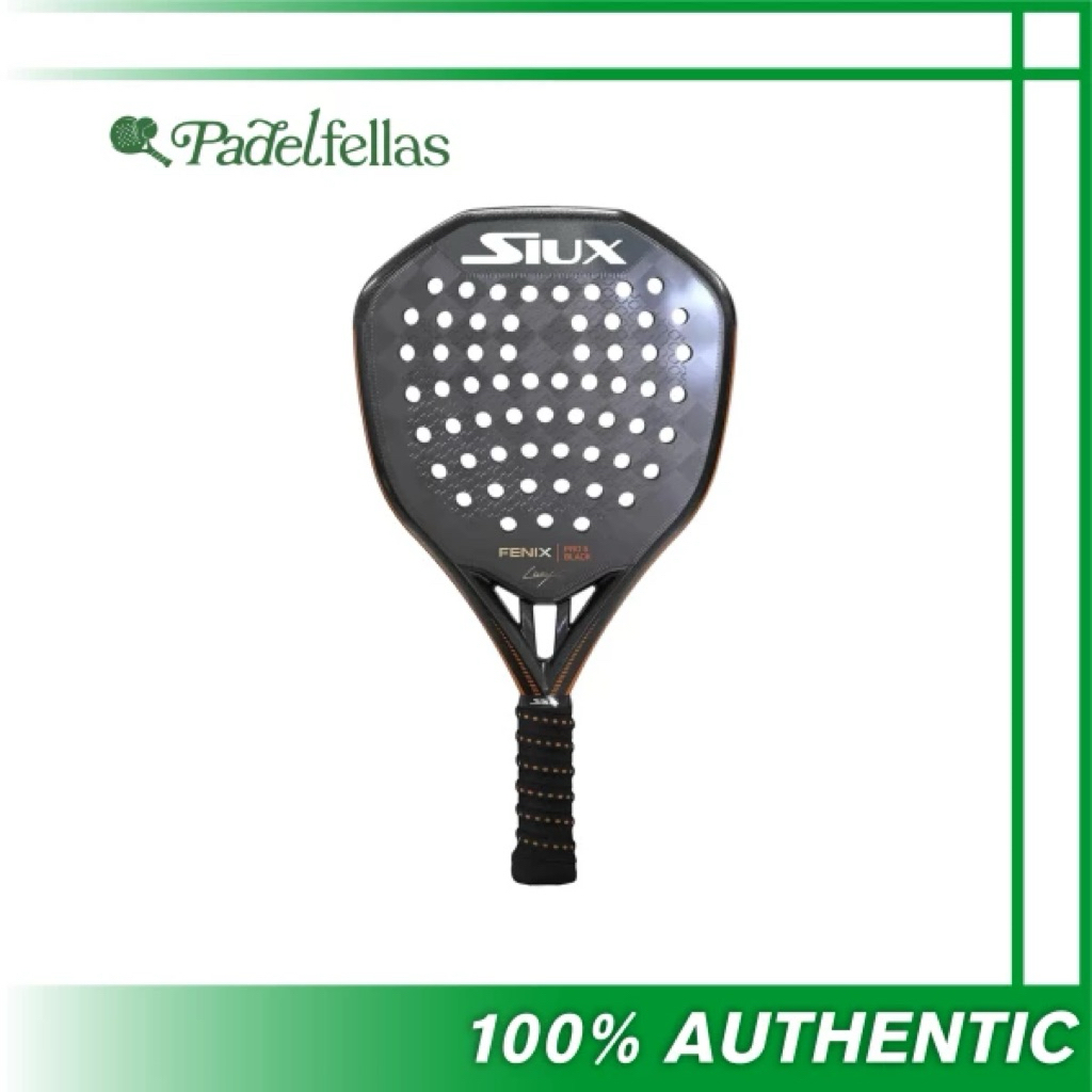 Siux Fenix Pro 5 Black 2025 Leo Augsburger Padel Racket Only [Brand New]