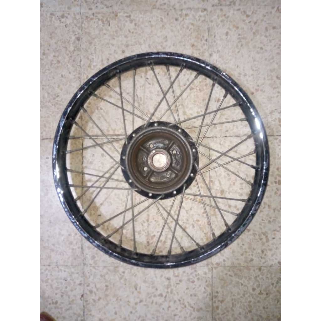 Velg Ruji Belakang Jupiter Z Lama Vega Ring 17 Merk DID Tromol Ori kode 37J Bekas