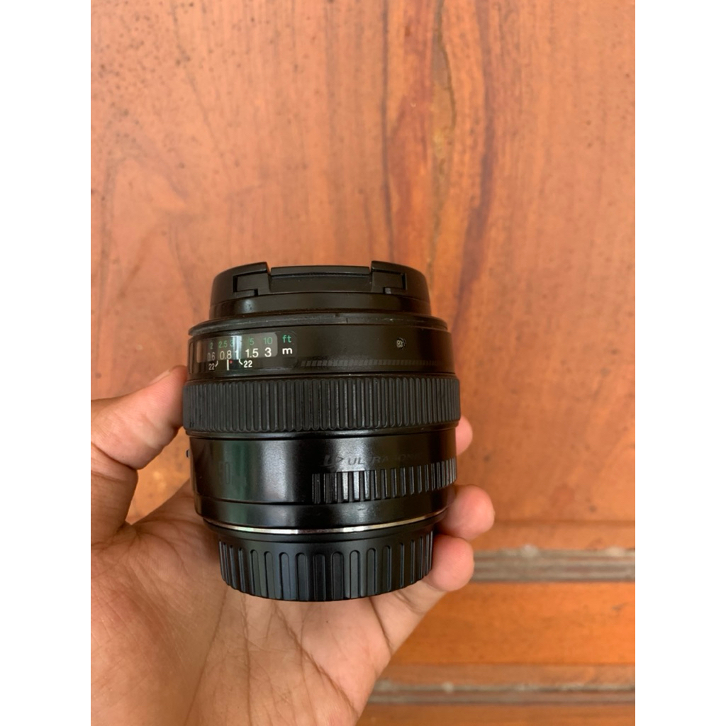 LENSA CANON FIX 50MM USM F1.4 - FULLFRAME