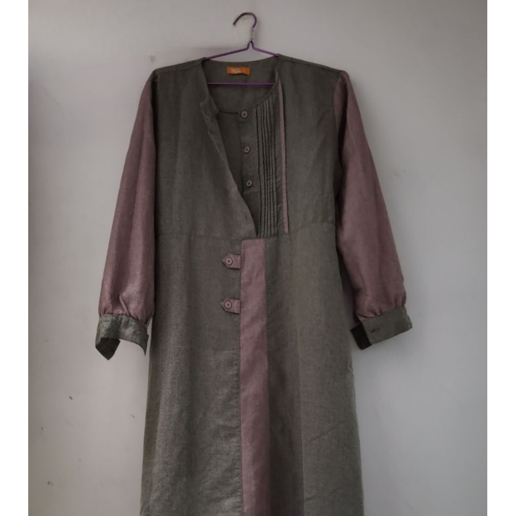 Gamis Wanita Nibras Army Ld 115