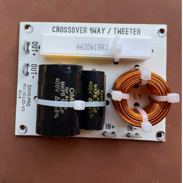 CROSSOVER PASIF TWEETER CLARITY / CROSSOVER PASIF 1WAY