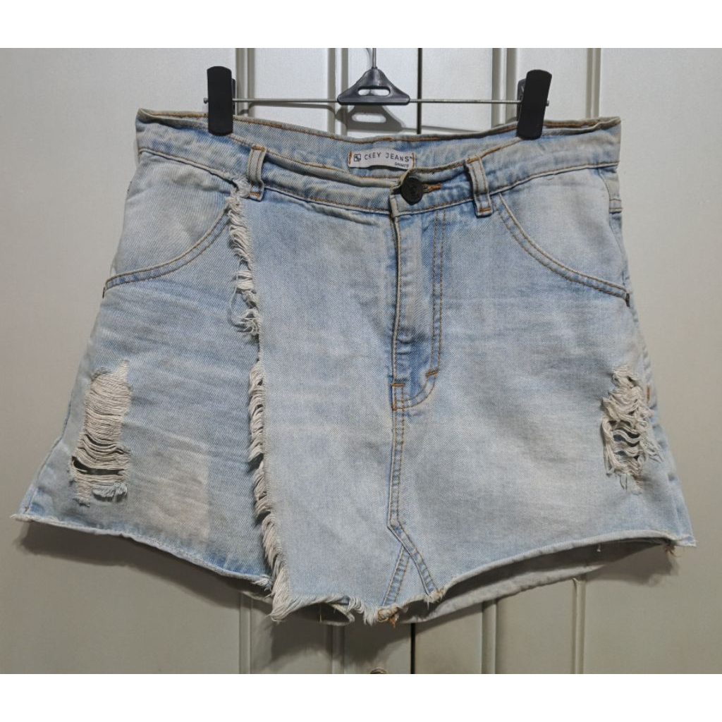 Celana Pendek Model Rok Sembur OKEY JEANS Super Premium