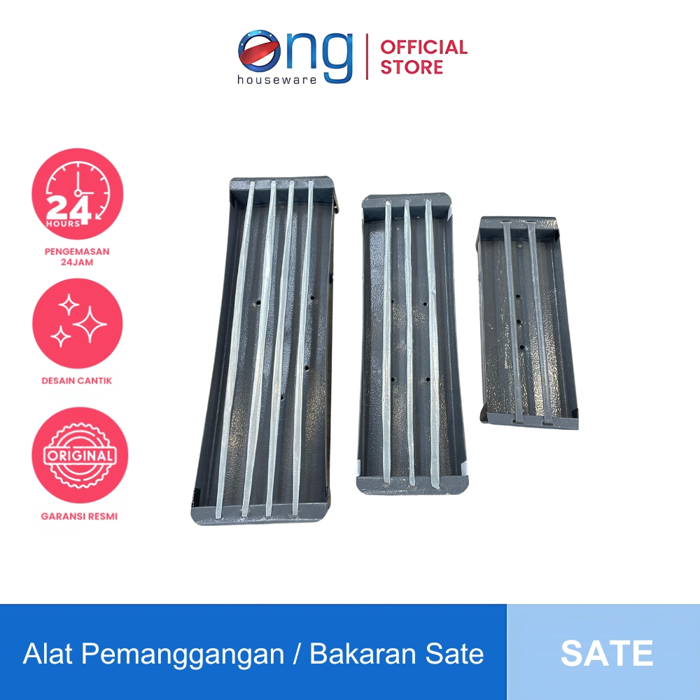 Alat Pemanggangan / Bakaran Sate / Wadah Arang / Pemanggang Ayam Ikan