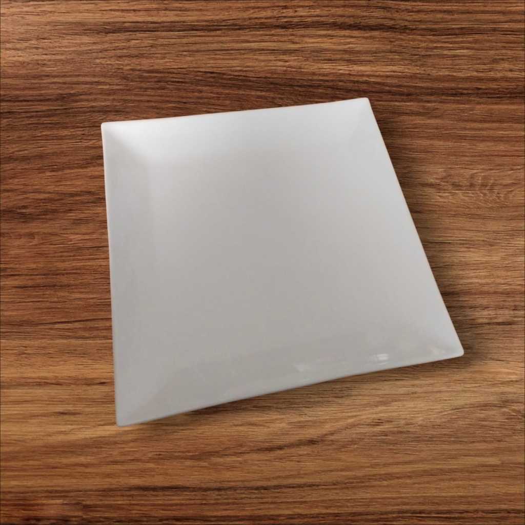 PIRING KERAMIK PERSEGI EMPAT