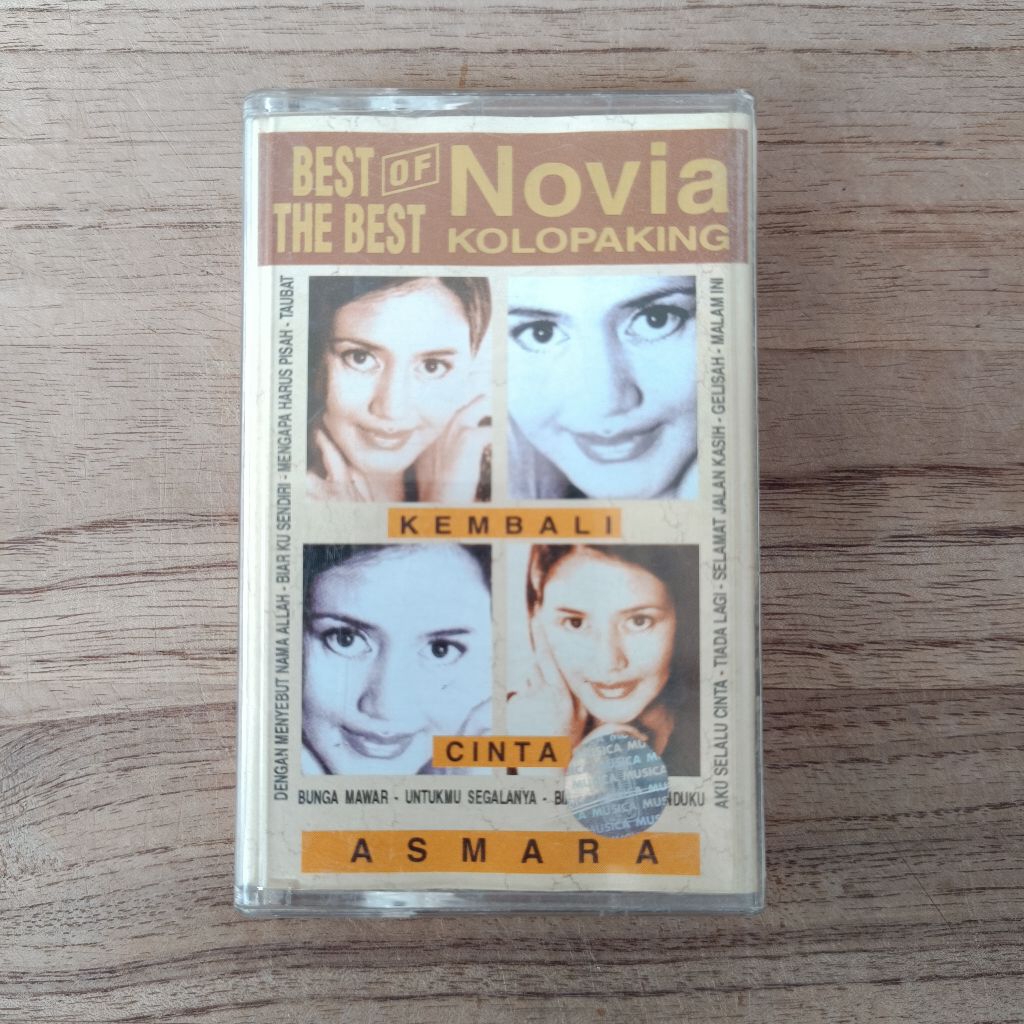 Kaset pita Novia Kolopaking