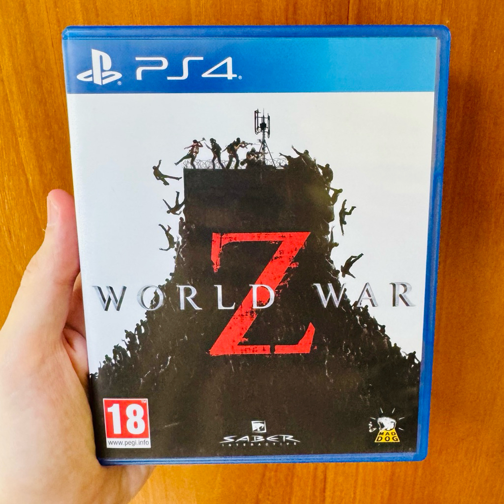 Kaset Ps4 World War Z Cd sisc Worldwar Z WW Playstation PS 4 PS 5 Ps5 Worldwarz WarZ CD BD Game Worl
