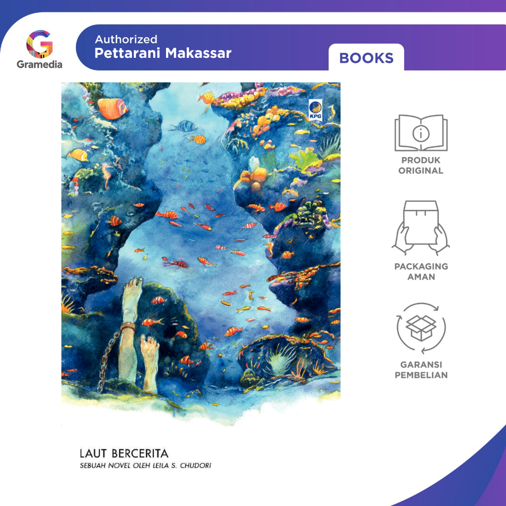 Gramedia Pettarani - Novel Laut Bercerita Buku Fiksi Sejarah (SC)