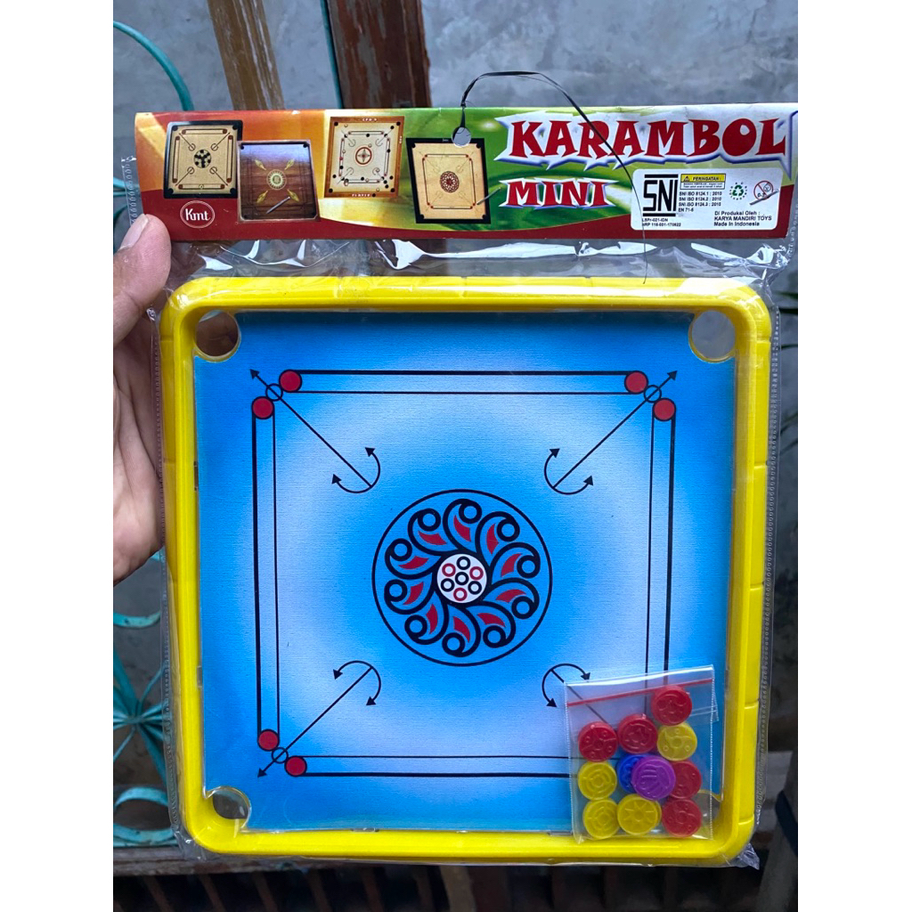 Mainan Edukasi Anak Karambol Sedang
