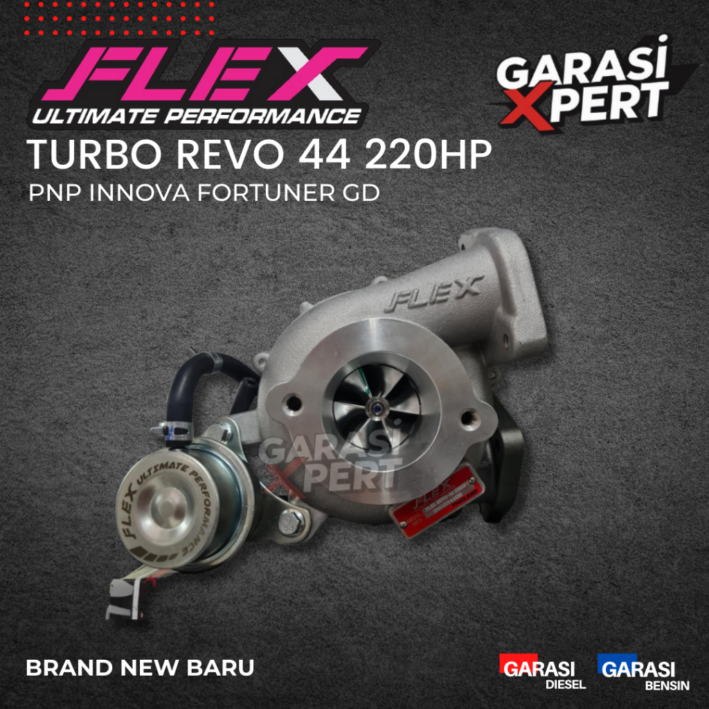 TURBO FLEX REVO 44 220HP PNP INNOVA FORTUNER HILUX 1GD 2GD REVO 2016+