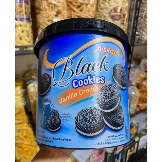 BISKITOP EMBER BLACK COOKIES