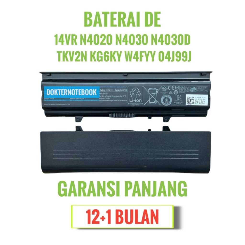 Baterai Laptop Dell Inspiron N4030 M4010 N4020 N4020D N4030D