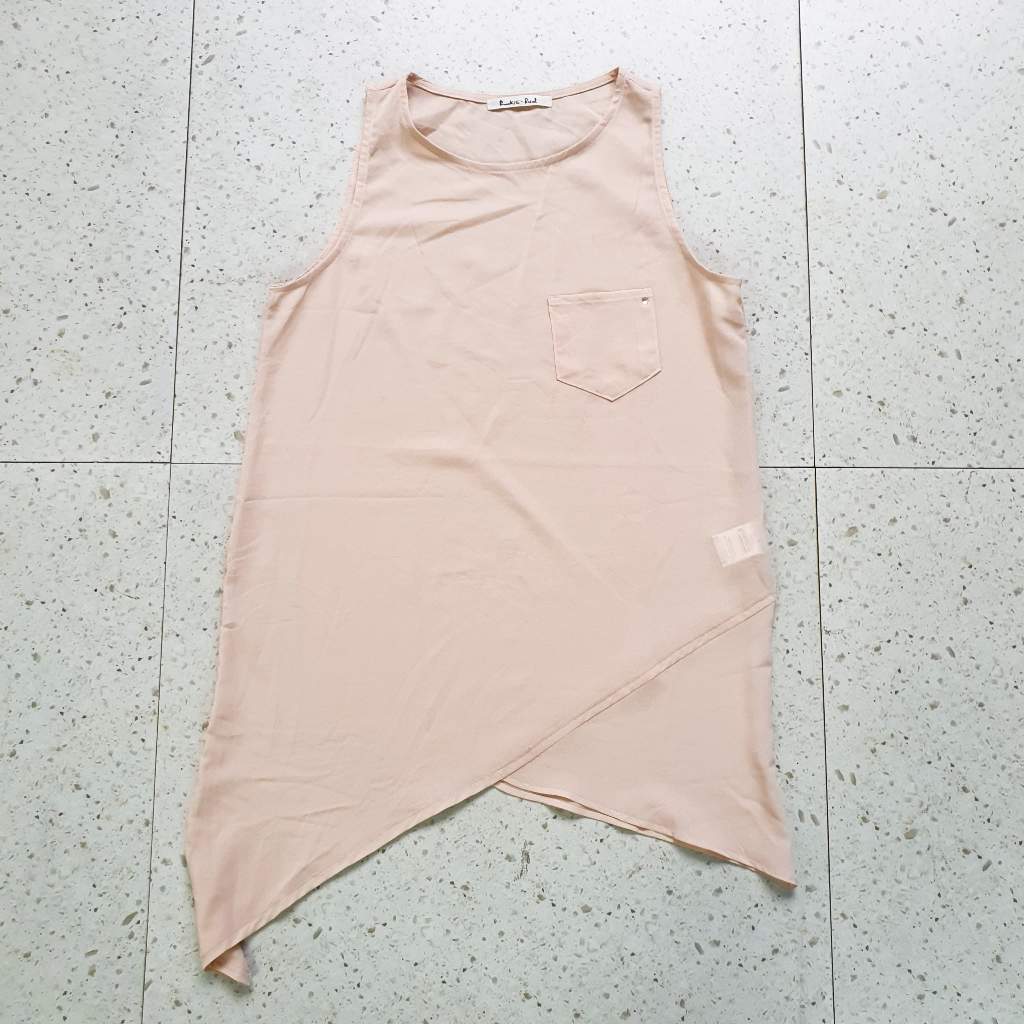 Baju Dress Tank Top Rookie Bud / Size M - LD 46 cm / Bekas - Second - Preloved