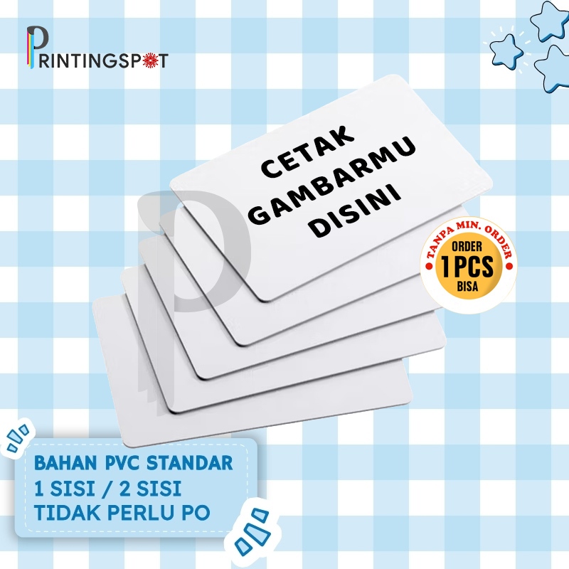 PVC Card Ukuran 86cm x 54 cm