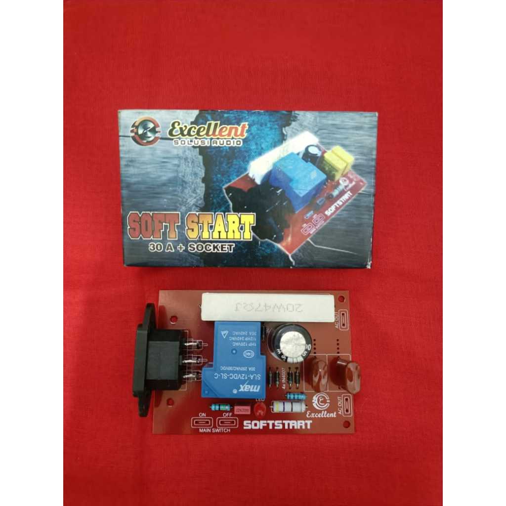 Kit Rakitan Soft Start 30A + Soket