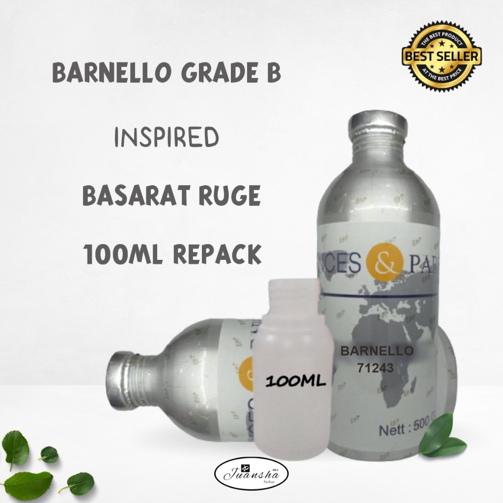 BIBIT PARFUM MURNI BARNELLO GRADE B | ESSENCES 100ML REPACK
