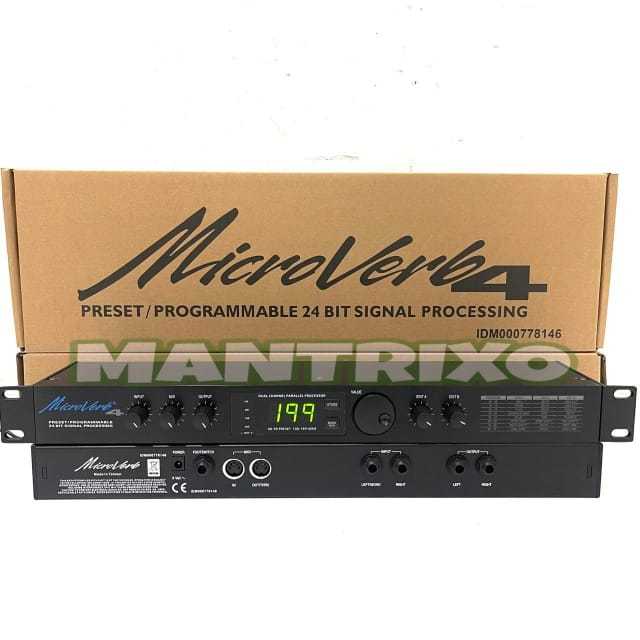 Effect Vocal Alesis Microverb 4 TAIWAN Made in TAIWAN  Original asli Made TAIWAN