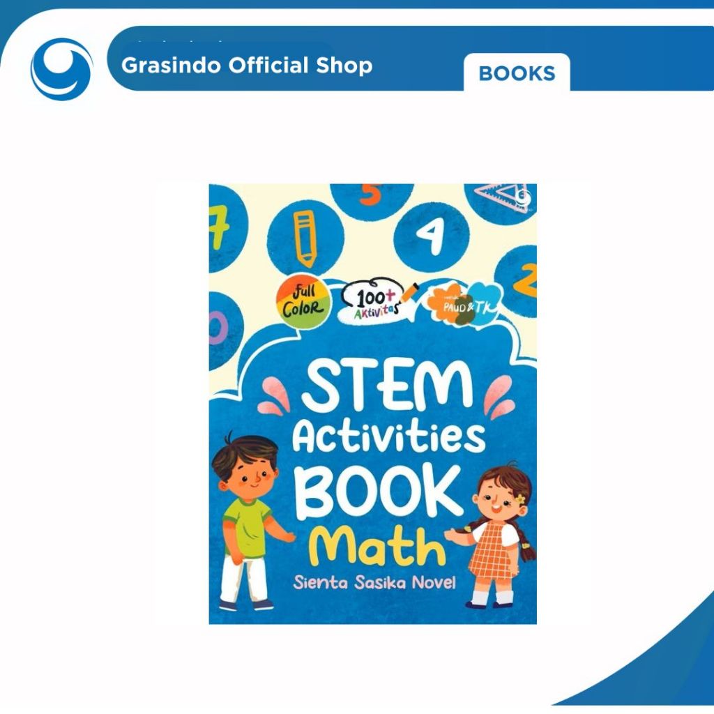 Grasindo - STEM Activities Book Math - Sienta Sasika Novel