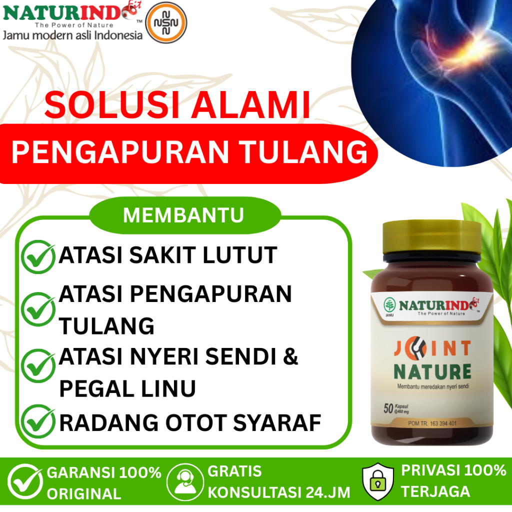 Naturindo Joint Nature Herbal Obat Nyeri Sendi