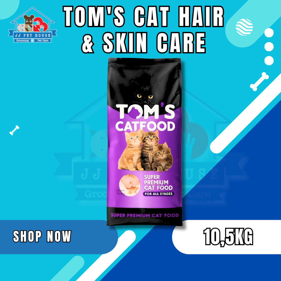 TOM'S CAT HAIR & SKIN CARE 10.5KG