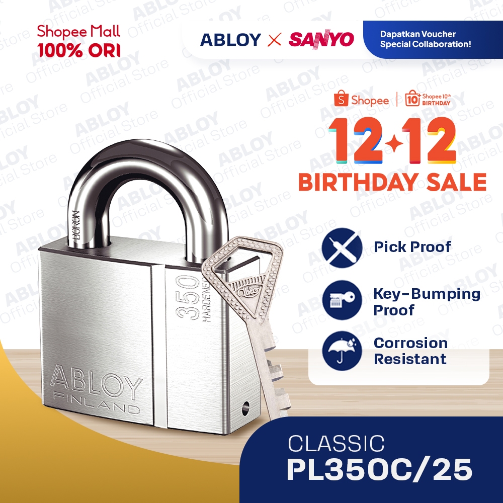 ABLOY Gembok Padlock Classic PL350C