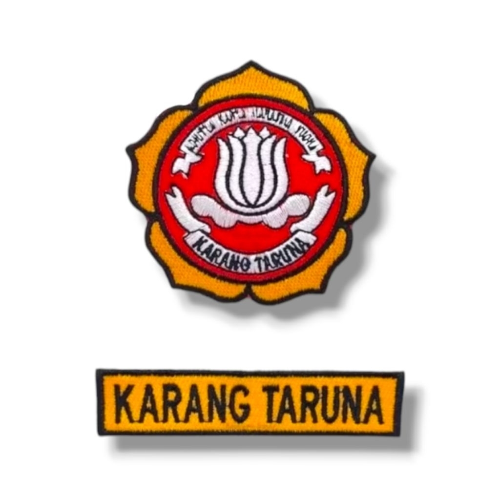 LOGO BORDIR KARANG TARUNA (NAMA CUSTOM)
