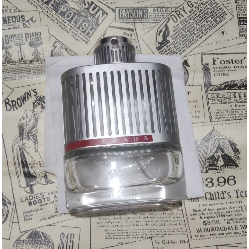 prada 100 ml botol parfum kosong